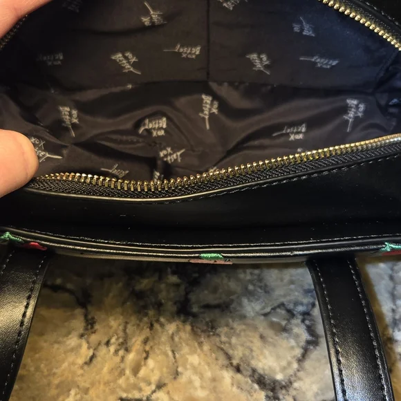 Betsey Johnson Cherry Charm Handbag - Picture 7 of 9